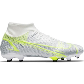 Nike Mercurial Superfly 8 Academy FG / MG M CV0843 107 jalkapallokengät valkoinen