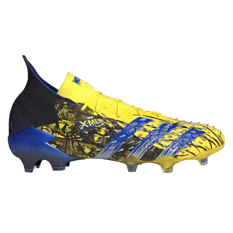 Adidas Predator Freak.1 Fg M FY1119 jalkapallokengät monivärinen keltainen