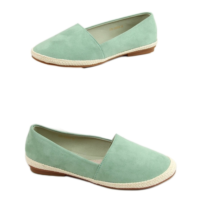 Tennarit mint espadrilles 7870 Green vihreä