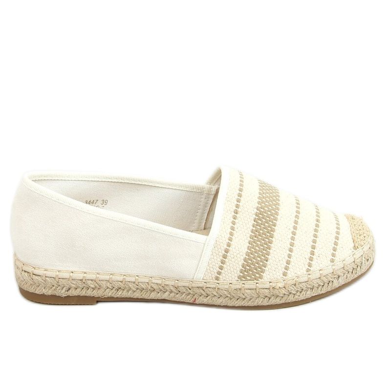 Beige espadrillit naisille 3447 Beige