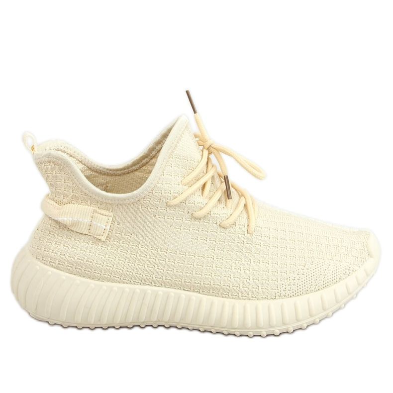 Beige urheilusukat 7817 LT.BEIGE