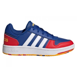 Adidas Hoops 2.0 Jr FY7016 kengät tummansininen sininen