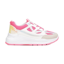 Vices FF-1-80-fushia valkoinen vaaleanpunainen