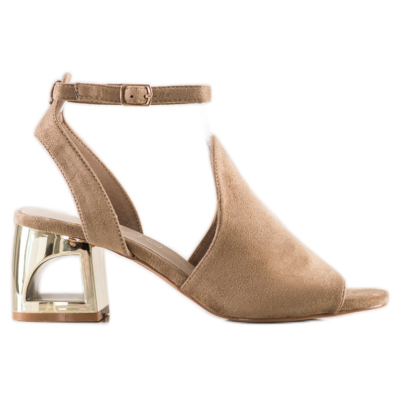 Filippo Tyylikkäät rakennetut sandaalit beige