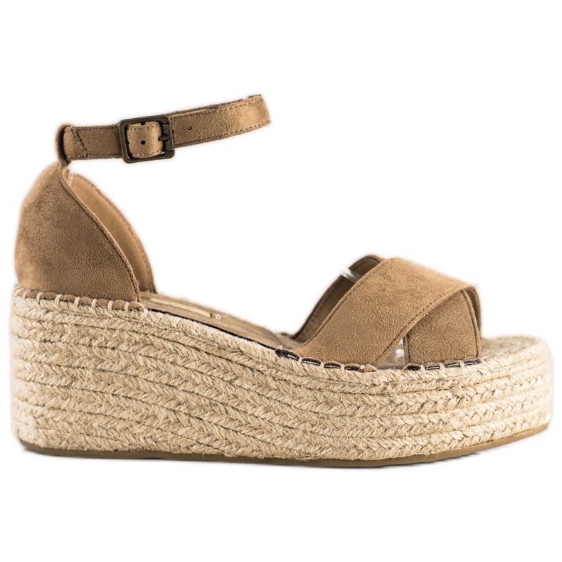 Corina Muodikkaat Espadrilles -sandaalit beige