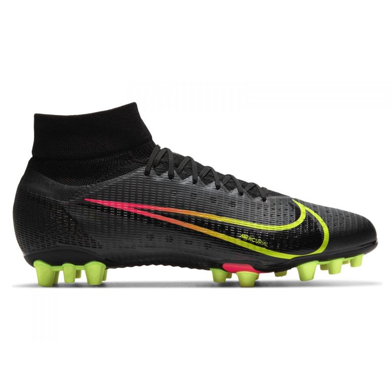 Nike Superfly 8 Pro Ag M CV1130-090 jalkapallokengät musta musta