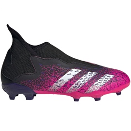 Adidas Predator Freak.3 Ll Fg Jr FW7529 jalkapallokengät monivärinen vaaleanpunainen