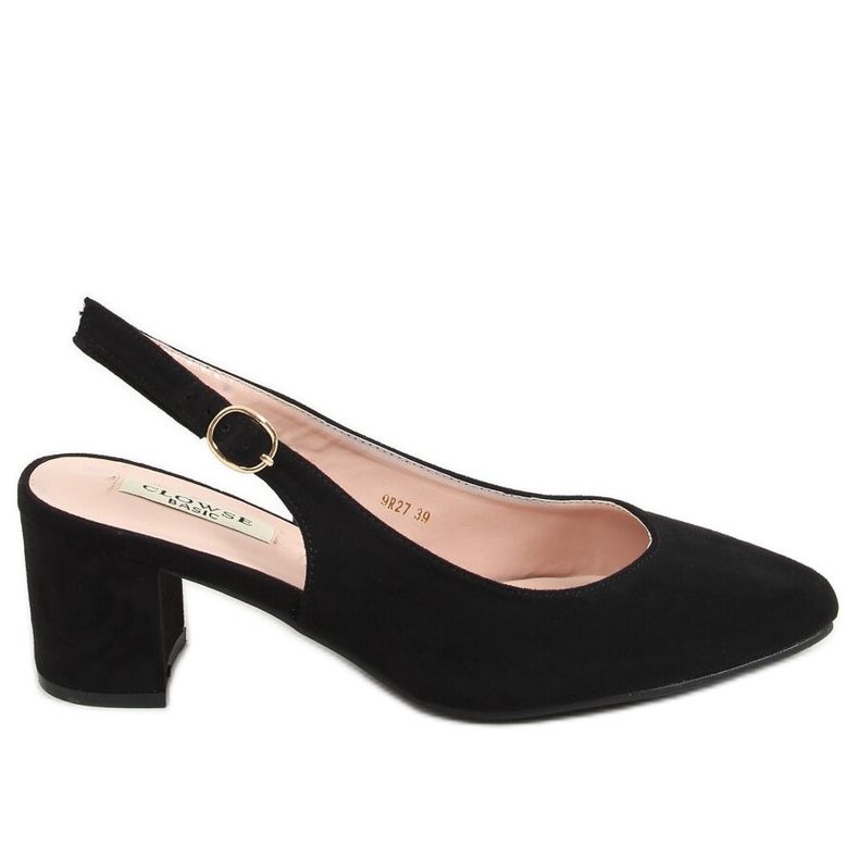 Musta Avokkaat avokkaat mustat 9R27 Musta