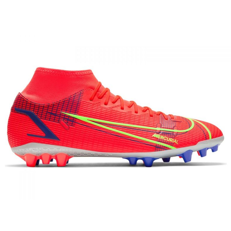 Nike Superfly 8 Academy Ag M CV0842-600 jalkapallokengät monivärinen punainen
