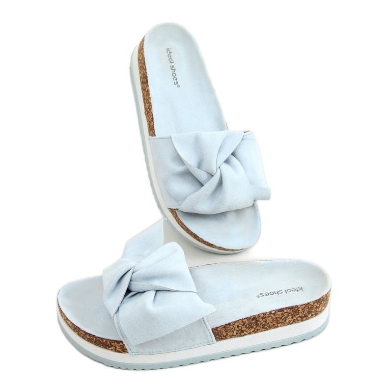 Sininen 8228 Siniset korkeat pohjatossut