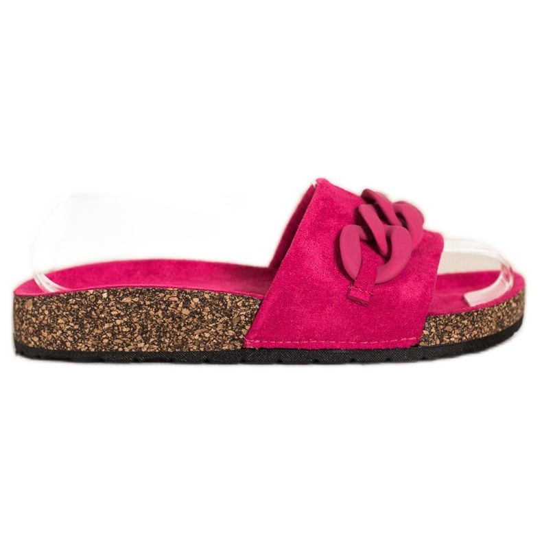 SHELOVET Muodikkaat tossut koristeella oranssi