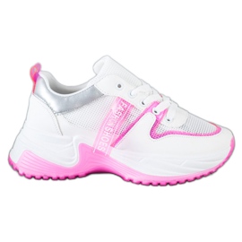 SHELOVET Lenkkarit Mesh -muoti -kengillä valkoinen