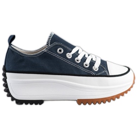 SHELOVET Lenkkarit korkealla alustalla sininen