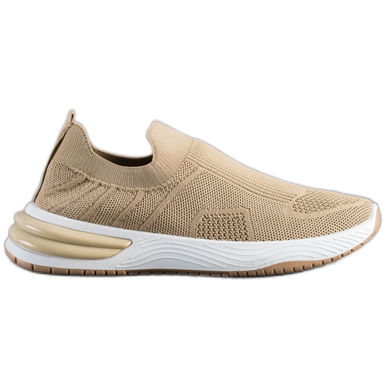 SHELOVET Avoimet Slip-on lenkkarit ruskea