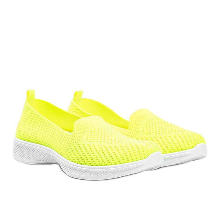 Vihreät neon -lenkkarit Slip On Jamaika