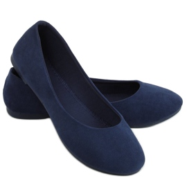 Naisten tummansiniset ballerinat JX38 Navy tummansininen