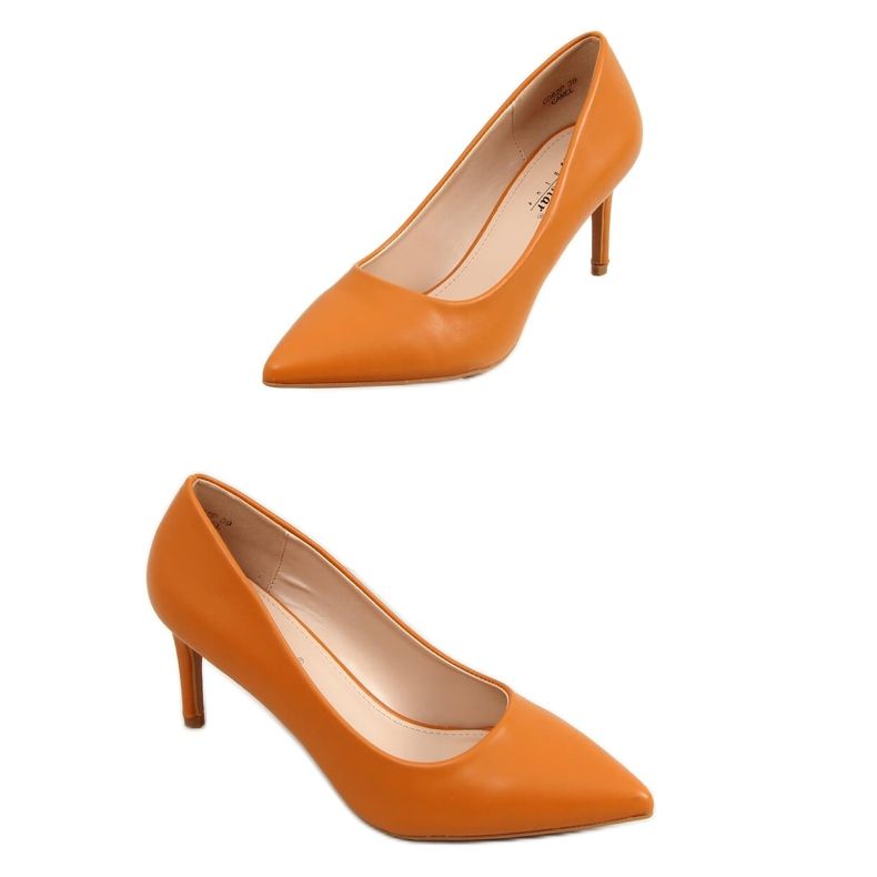 Stilettos matala kantapää kameli CD62P Camel ruskea