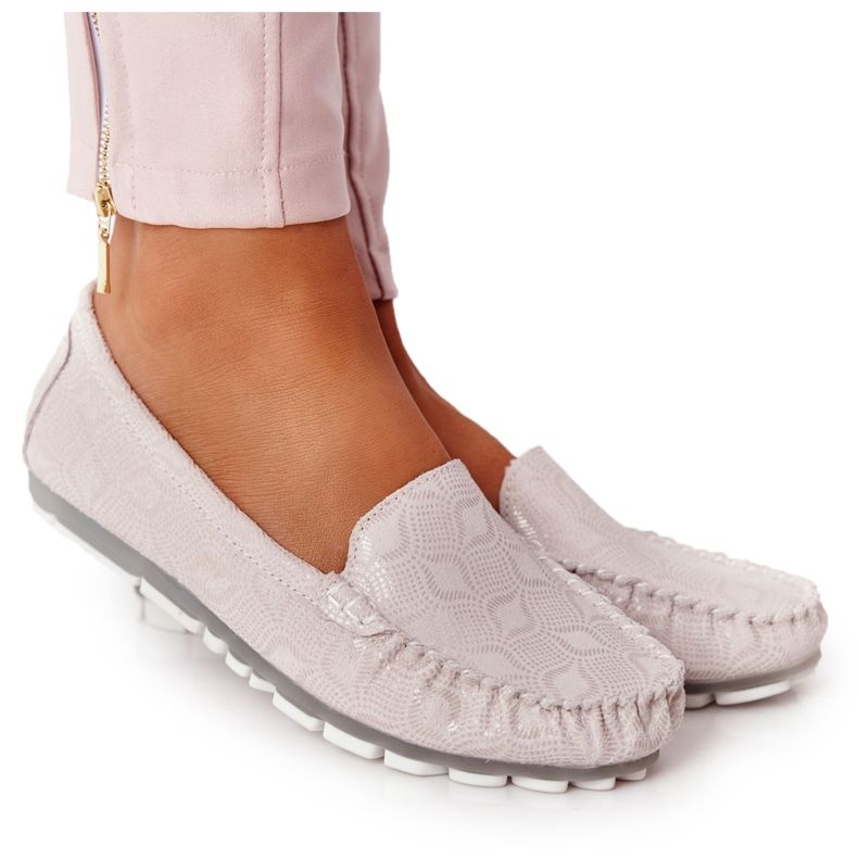 Rio Flore Nahka Ympäristöystävälliset Loaferit harmaa