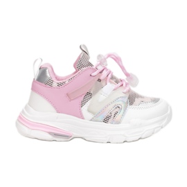 Vices C-9169-83-valkoinen / vaaleanpunainen Vices C-9169-83-valkoinen / vaaleanpunainen