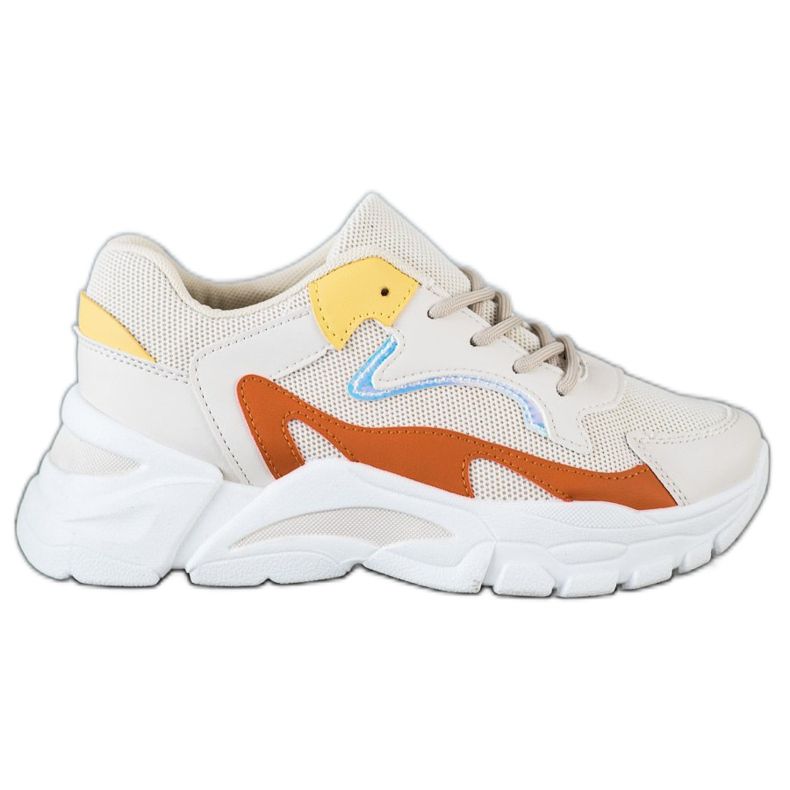 SHELOVET Rento beige lenkkarit monivärinen