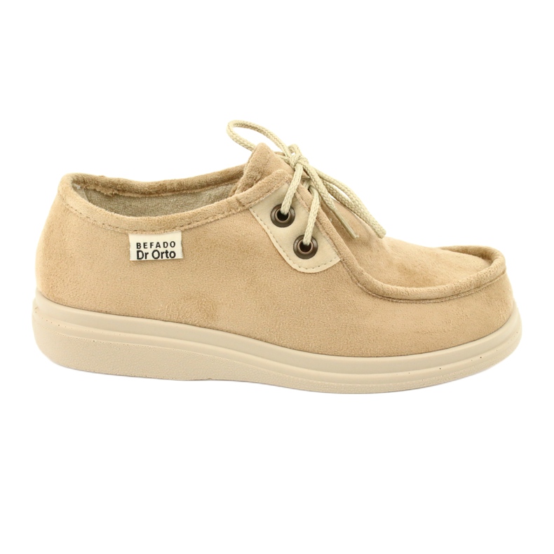Befado naisten kengät pu 871D007 beige