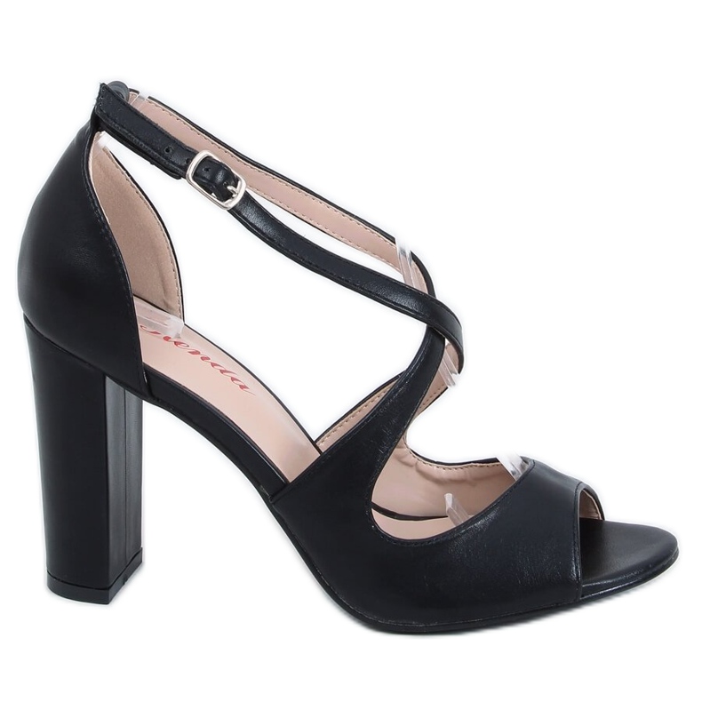 Mustat korkokengät S-837 Musta