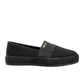 Black Big Star BeShi -espadrillit naisille musta