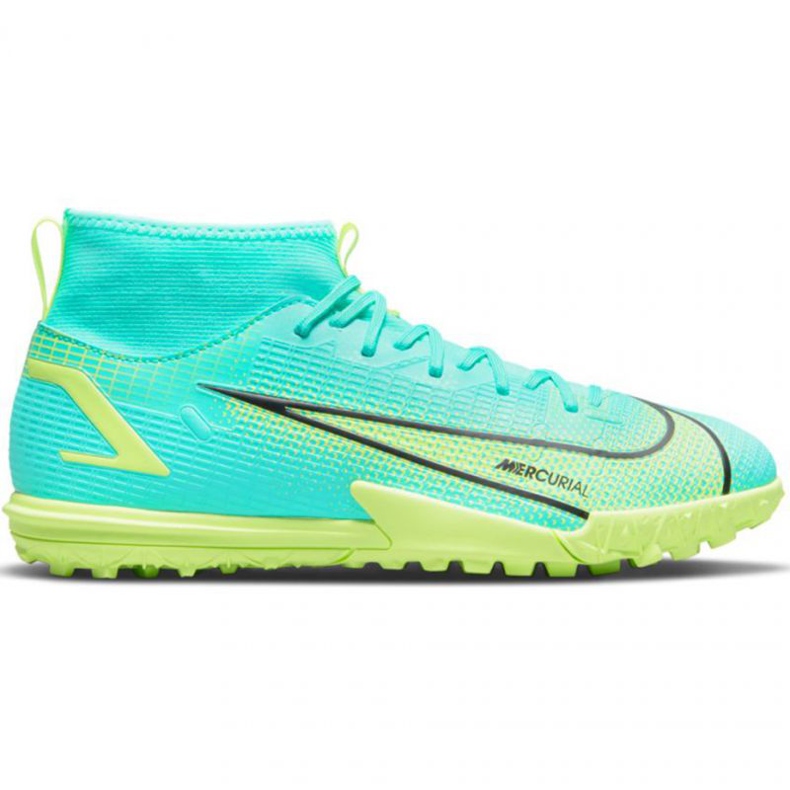 Nike Mercurial Superfly 8 Academy Tf Jr CV0789 403 jalkapallokengät monivärinen sininen