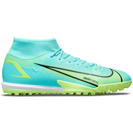 Nike Mercurial Superfly 8 Academy Tf M CV0953 403 jalkapallokengät monivärinen sininen