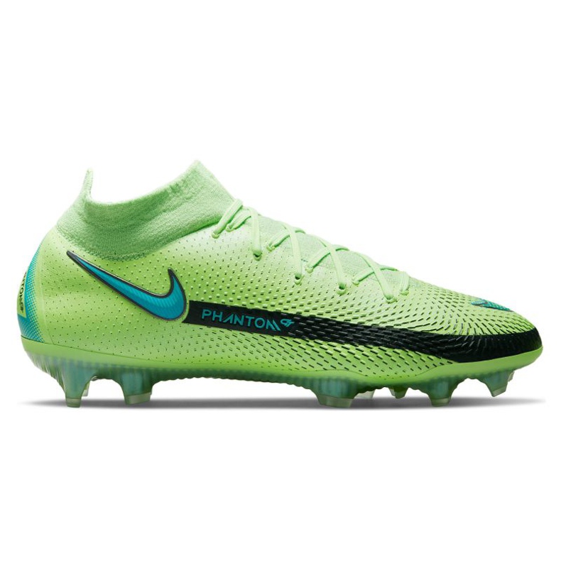 Nike Phantom Gt Elite Dynamic Fit Fg M CW6589 303 jalkapallokengät monivärinen vihreä