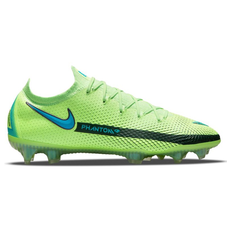 Nike Phantom Gt Elite Fg M CK8439 303 jalkapallokengät monivärinen vihreä