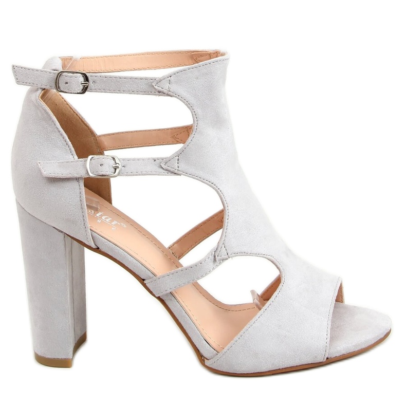 Harmaat korkokengät NS111P Harmaa