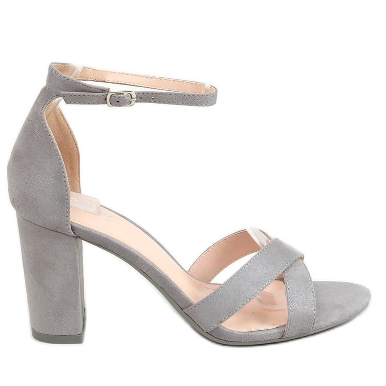 Harmaat korkokengät NF-63P Harmaa