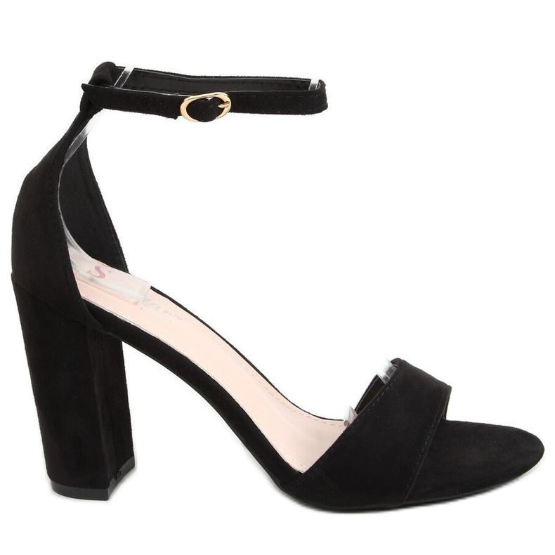 Mustat sandaalit postitse TU132P Black