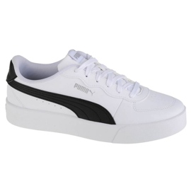 Puma Skye Clean W 380147 04 kengät valkoinen musta