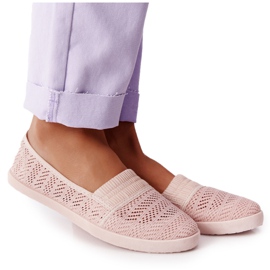 Openwork Slip-On Pink Chillout Tennarit vaaleanpunainen