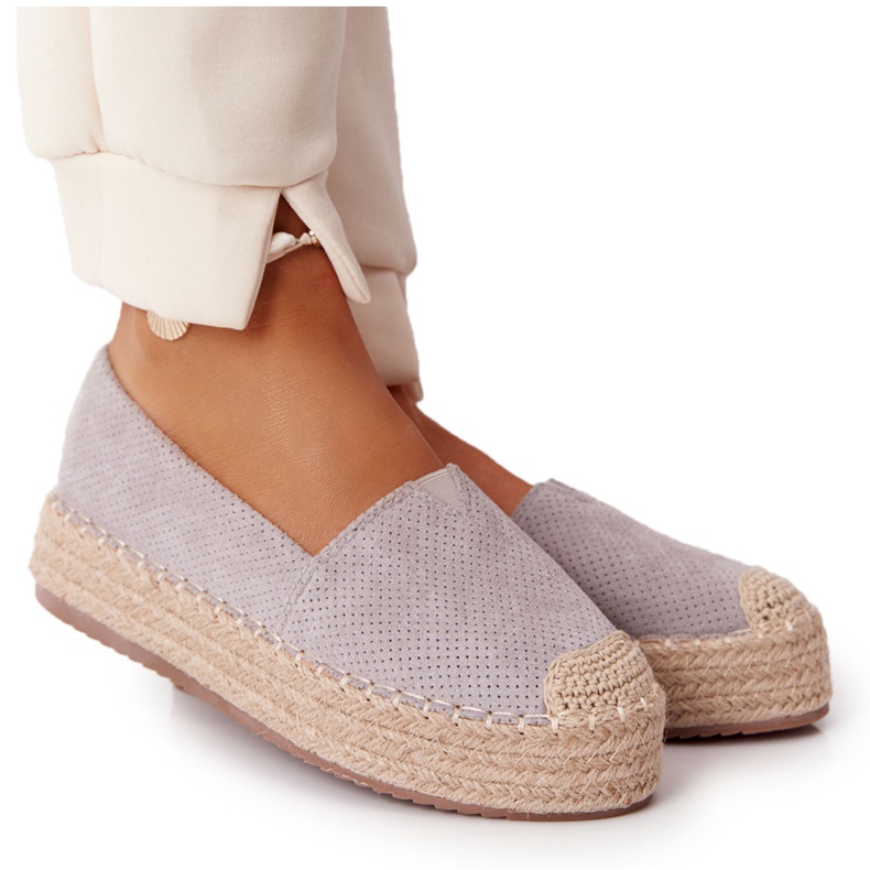 Espadrillit olkilavalla BL1922 Grey Highway harmaa