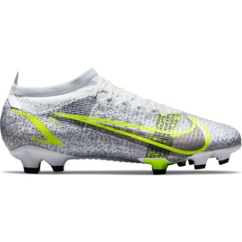 Nike Mercurial Vapor 14 Pro Fg CU5693 107 jalkapallokengät hopea