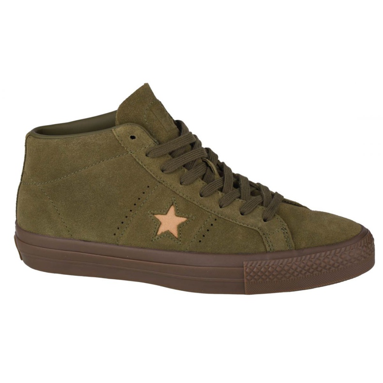 Converse One Star Pro Suede Mid M 157869C kengät vihreä