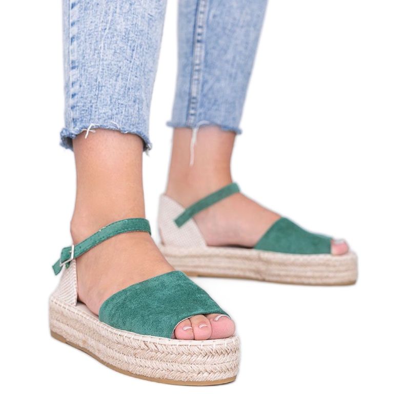 Vihreät sandaalit Pearl River -alustalla