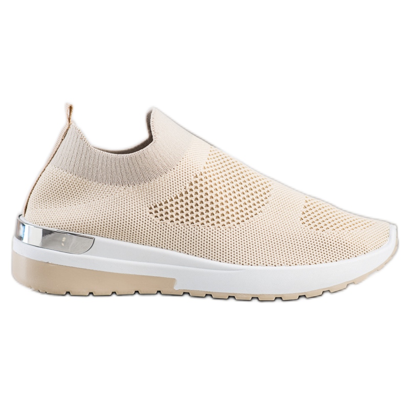 SHELOVET Slip On Tennarit beige