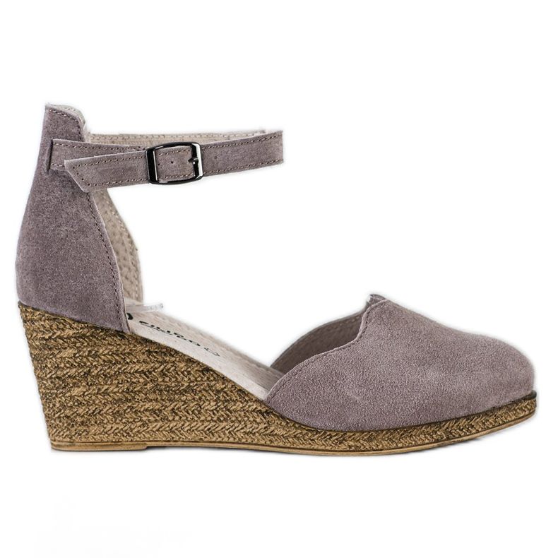 Filippo Nahka Wedge Sandaalit ruskea