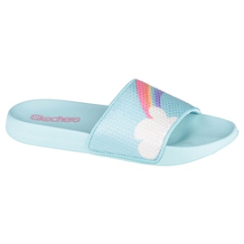 Skechers Sunny Slides-Dreamy Steps Jr 86994L-LBMT sininen