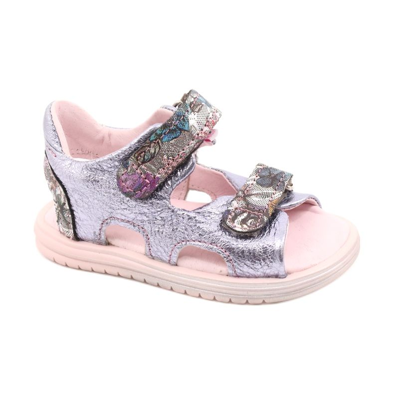 Sandaalit naurissa Mazurek 1314 Amethyst Pearl violetti hopea