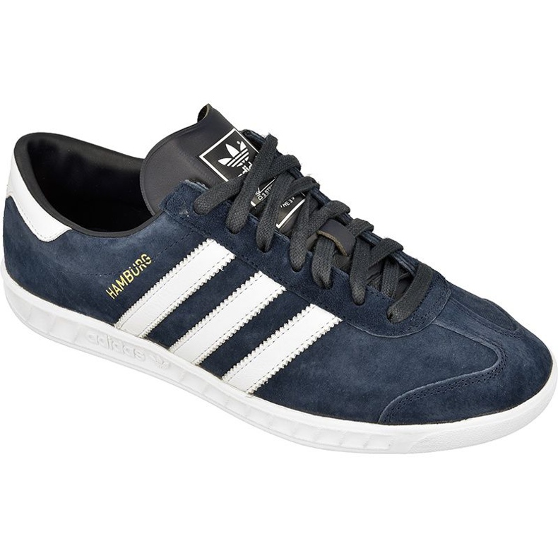 Adidas Originals Hamburg M S74838 kengät laivastonsininen
