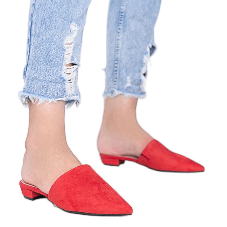 Santiagon punaiset korkokengät punainen