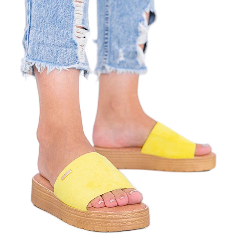 Keltaiset tossut Dr. Martin keltainen