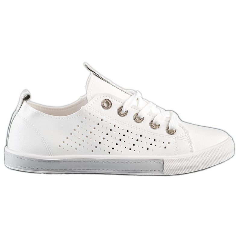 Bella Paris Tennarit Eco -nahkaa valkoinen