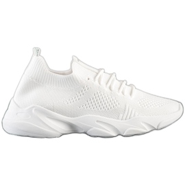 SHELOVET Liukastettavat urheilukengät valkoinen