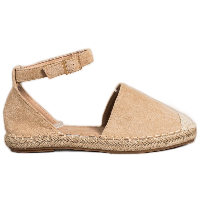 Small Swan Beige Espadrillit soljella